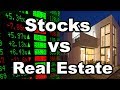 Pros and Cons of Stocks vs Real Estate: Is one better than the other?