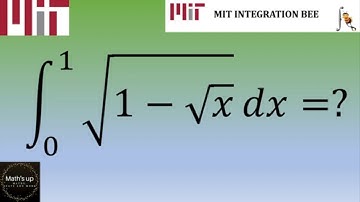 MIT Integration bee 2022 Q12: start to use an u-substitution, then...