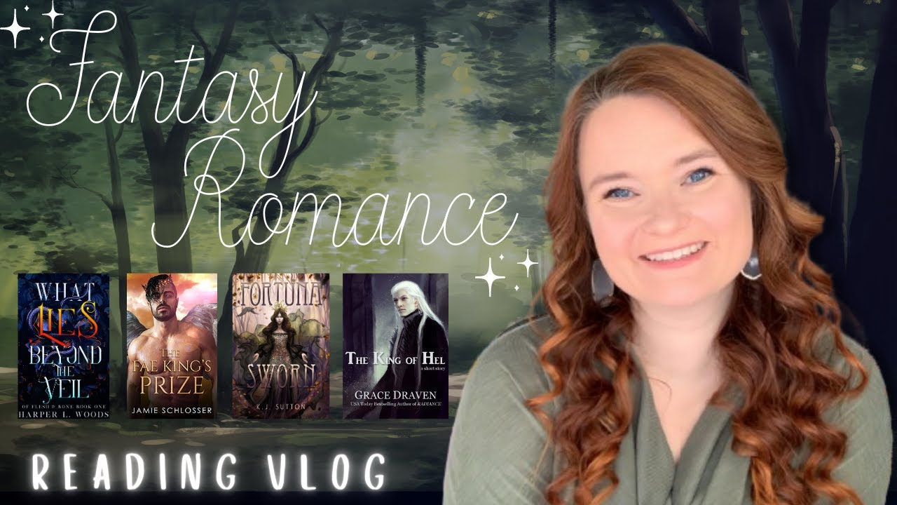 fantasy romance reading vlog✨❤️