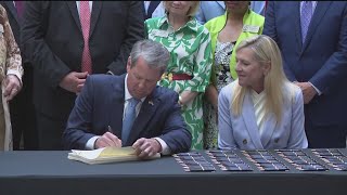 Gov. Brian Kemp signs Georgia state budget for 2025 fiscal year; sealing raises for teachers, state