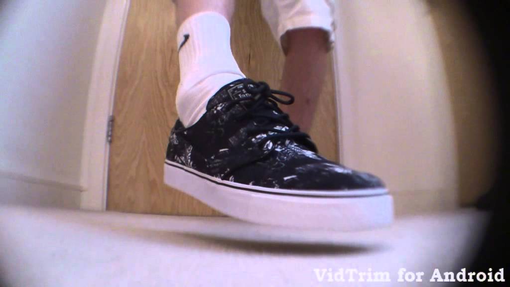 nike sb janoski black floral