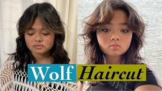 How to Cut an Easy Wolf Haircut | Mullet Shag