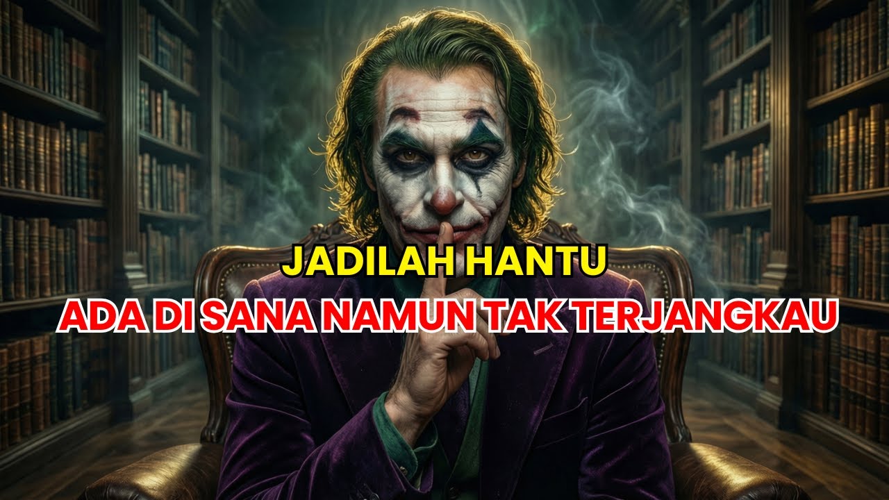 JADILAH HANTU DI RUANGAN YANG PENUH KEBISINGAN