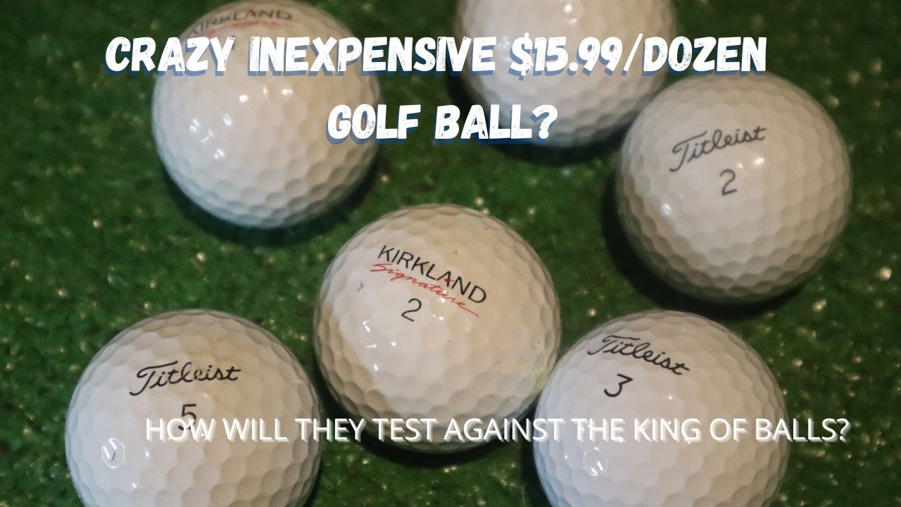 Kirkland Signature Golf Ball Vs. 1 Ball in Golf! YouTube
