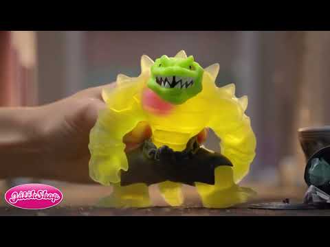 Heroes of Goo Jit Zu Rock Jaw játékfigura "Goo-formation" maggal video