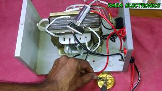 Battery charger transformer rewinding and connection complete details in urdu hindi part 3