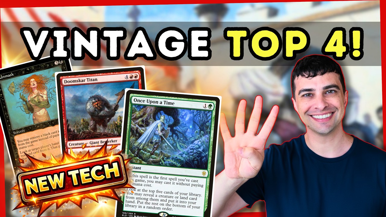 BDS vintage デッキ My New Vintage Deck Top 4'd a Vintage Challenge! Full Tournament