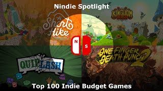 Top 100 / Best Indie Budget Games on Nintendo Switch