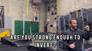 Pole Vault : Are you strong enough to Invert?