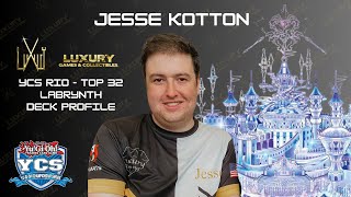 Jesse Kotton YCS Rio Top 32 Labrynth Deck profile