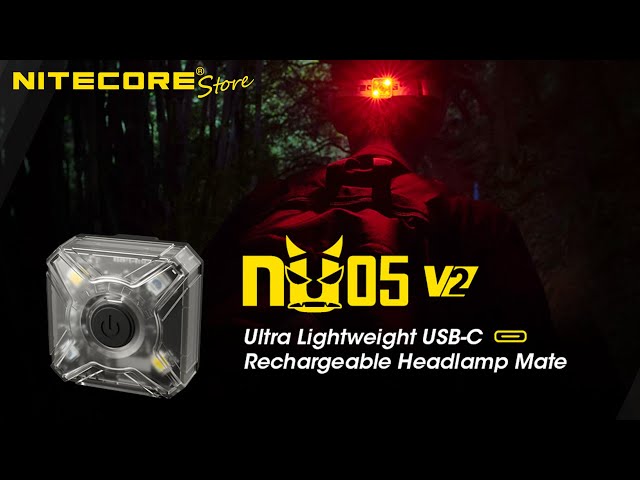 NITECORE UT05 400 Lumen Lightweight Waist Belt Safety and Running Light