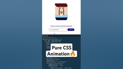 Make Richard Smile CAPTCHA CSS Animation