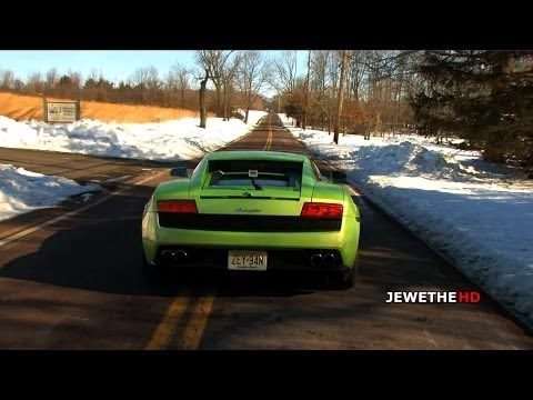 Lamborghini Gallardo LP560-4 W/ Supersport X-Pipe LOUD Accelerations & Revs! (1080p Full HD)