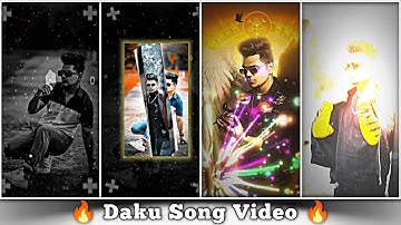 Daku Song Attitude Status Video Editing Alight Motion | Alight Motion Video Editing 2022