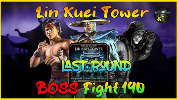 Mk Mobile | Lin Kuei Tower | 3rd Round | Boss Battle 190 | One Try