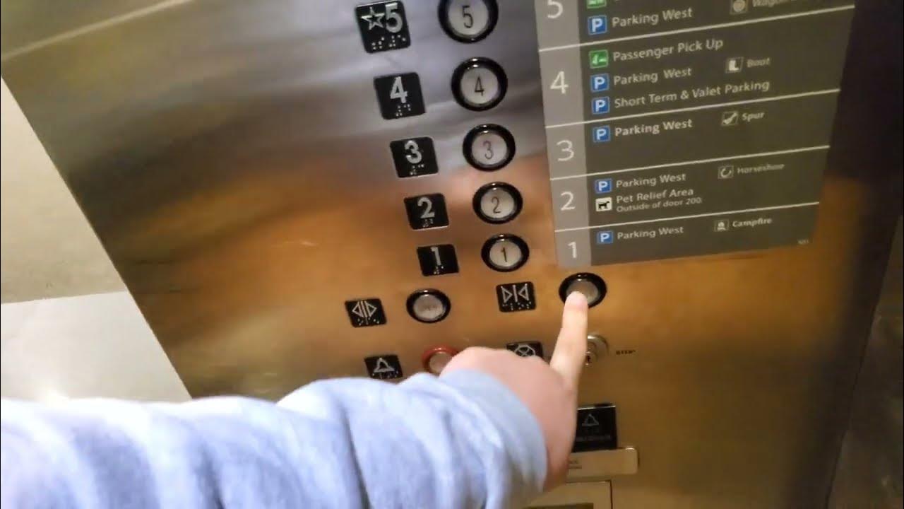 2nd Video Montgomery Kone Traction Elevators Denver International
