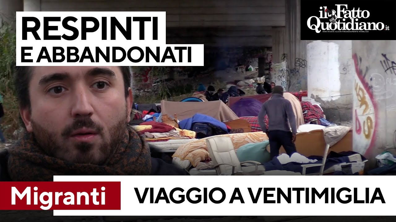 Migranti, nell'imbuto di Ventimiglia le persone respinte dalla Francia e abbandonate dall'Italia