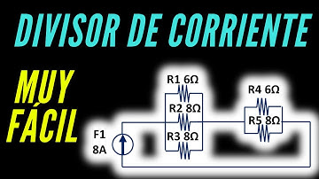 Divisor de corriente ejercicios resueltos