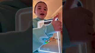 This Skincare Mini Fridge Is SO Cool ❄️✨ | LED Mirror Mini Fridge Review #skincare #beauty #viral