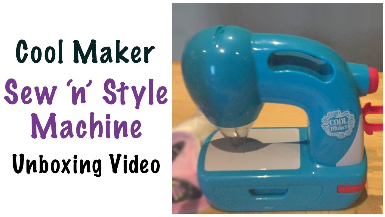 Cool Maker Stitch 'N Style Fashion Studio Sewing Machine Toy