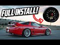 Mitsubishi 3000gt vr4 boost gauge install  msd ignition wires