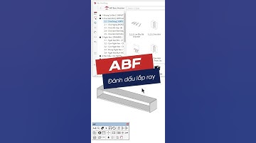 #ABF Cách định vị Vị trí lắp ray ngăn kéo bằng Đánh dấu tiết diện giao nhau & tìm kiếm nhanh