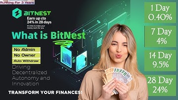 Join BitNest by Metamask Wallet ! #bitnest #metamask