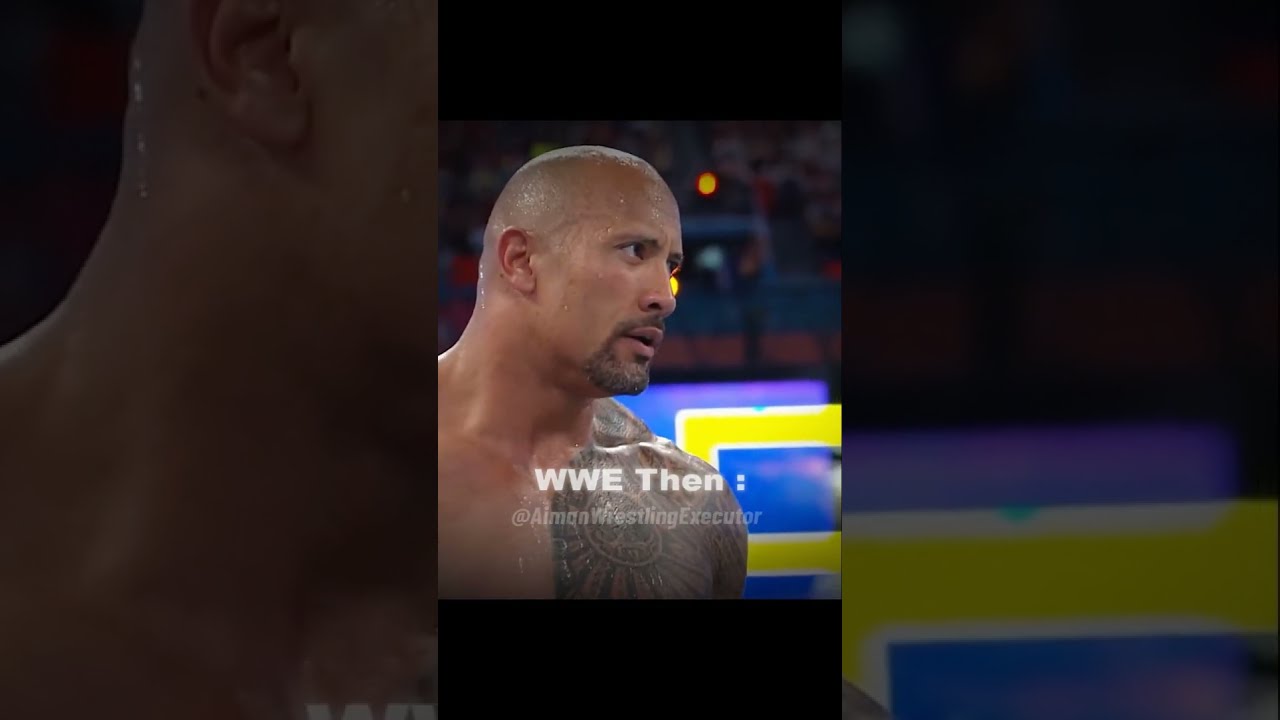 WWE Now Vs Then Mary On A Cross Edit
