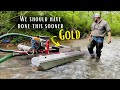 Awesome gold maiden voyage gold prospecting with a gold dredge