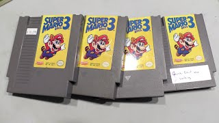 VGRestore Ep27: 4 Broken Super Mario Bros. 3 Carts