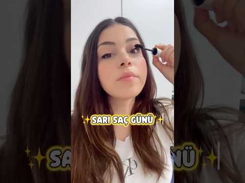 Ombre yaptırdım 💛🐥#saç#ombre#kuaför