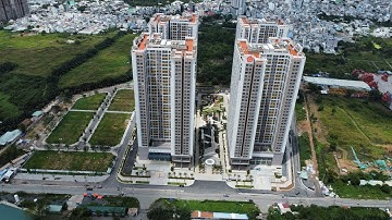 Rivew căn hộ chung cư quận 7 Q7 Saigon Riverside Complex 2 phòng ngủ.