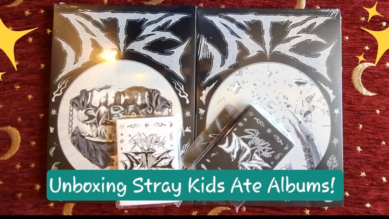 Unboxing Stray Kids Ate Albums!
