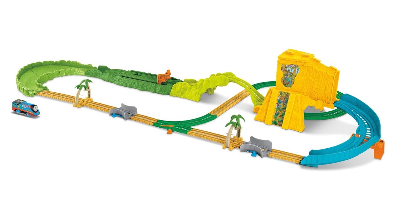 FisherPrice Thomas & Friends TrackMaster Turbo Jungle Train Toy Set