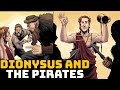 Dionysus is kidnapped by pirates  greek mythology