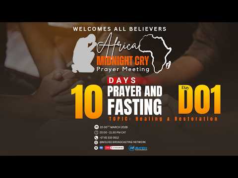 10 DAYS PRAYER & FAST (#CONSENCRATION) - DAY 1 (HEALING & RESTORATION)