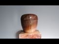 Turning A LIDDED BURL BOX