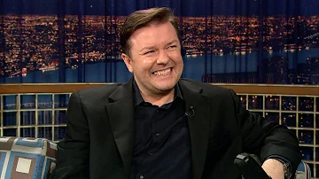 Ricky Gervais Helps Americans Understand "The Office" | Late Night with Conan O’Brien