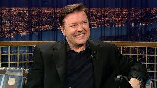 Ricky Gervais Helps Americans Understand 'The Office' | Late Night with Conan O’Brien