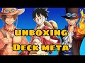 Deck luffy three brothers🟡unboxing🟡tcg