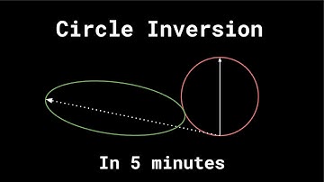 Inversion of a Circle in projective Geometry explained in 5 minutes.