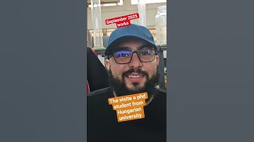 The visit of algerian phd student from Hungarian university and collaboration with our lab