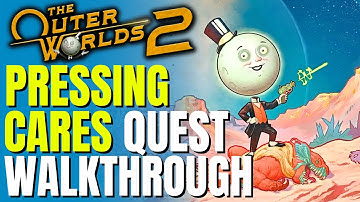 Pressing Cares Quest Walkthrough | THE OUTER WORLDS 2 -  Rescue the Subsersives and Acquire Cipher