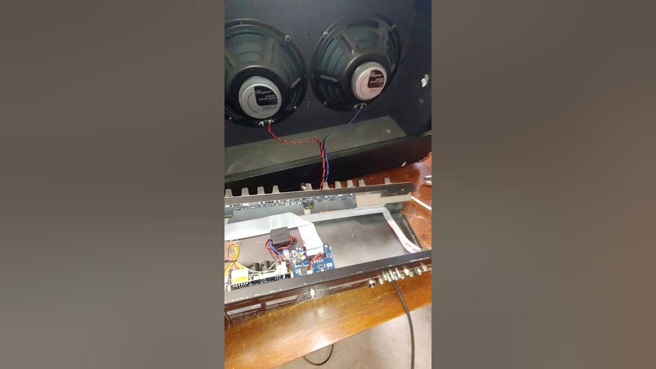 Input jack repair Behringer vtone amp YouTube