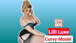 Lilli Luxe 🇺🇸..| Gorgeous Plus Size Model | Curvy Fashion Model | Brand Ambassador | Wiki Biography2