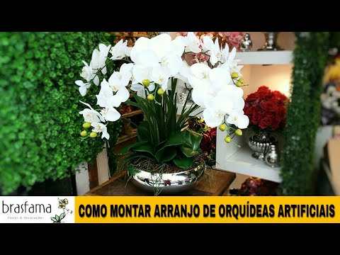 COMO MONTAR ARRANJO COM ORQUÍDEAS ARTIFICIAIS| Inscreva-se no canal e  compartilhe... - thptnganamst.edu.vn