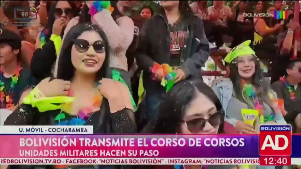 Se vive el gran Corso de Corsos en Cochabamba
