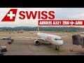 SWISS AIRBUS A321 | Economy class from Zürich