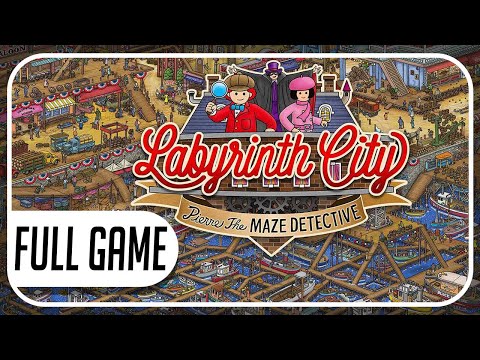 Labyrinth City: Pierre the Maze Detective Full Walkthrough Gameplay No Commentary (Longplay)