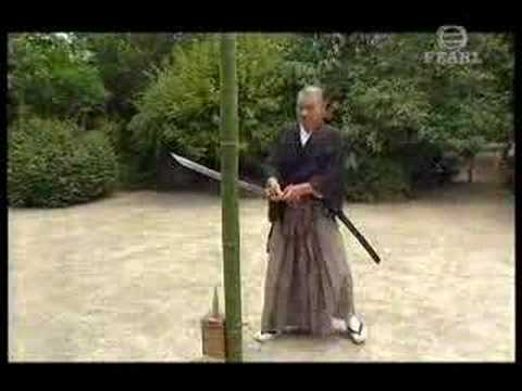 Great tameshigiri by Ueki sensei